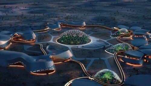 PHOTOS: Elon Musk builds first ever Hotel in Planet Mars